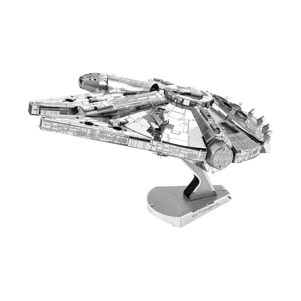 Fascinations Metal Earth ICONX Large Millennium Falcon 3D Metal Model Kit