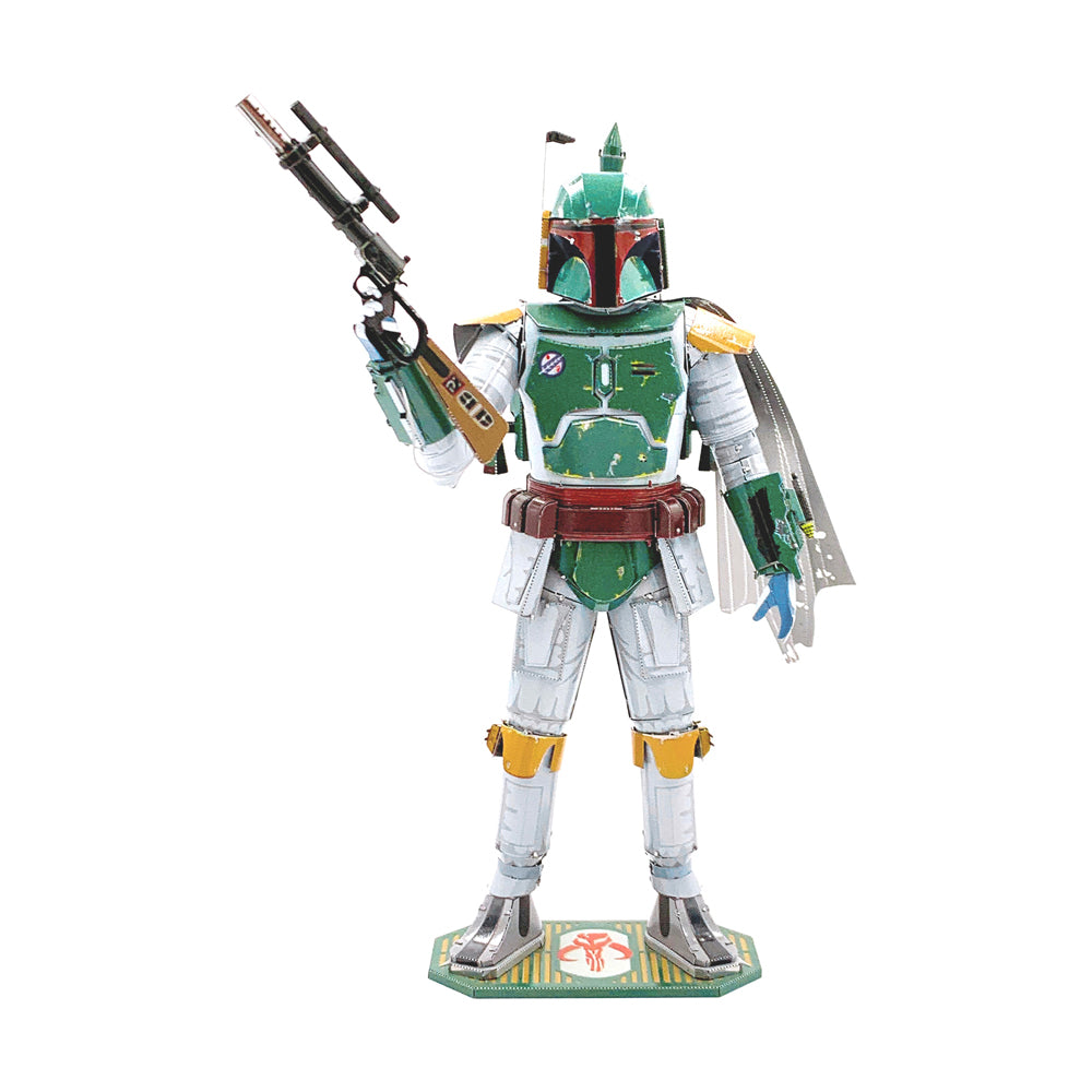 Fascinations Metal Earth ICONX - Star Wars Boba Fett 3D Metal Model Kit