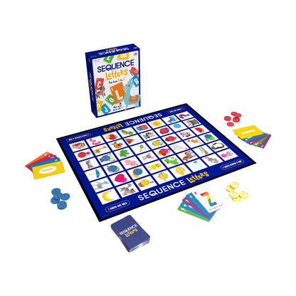 Sequence Letters Educational Board Game by Goliath