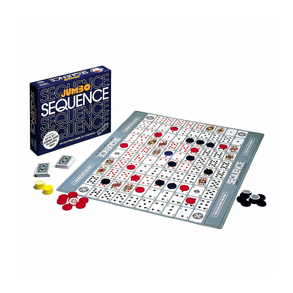 Jumbo Sequence Game - Family Strategy Board Game