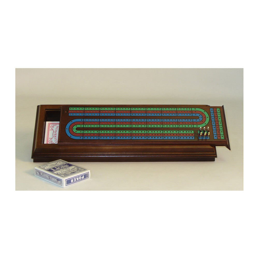 Royal Cribbage Classic Family Board Game with Premium Wood Box