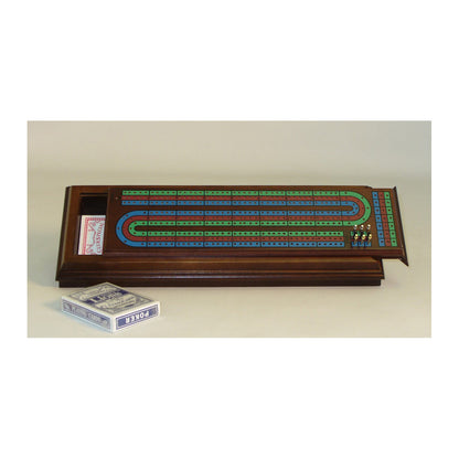 Royal Cribbage Classic Family Board Game with Premium Wood Box