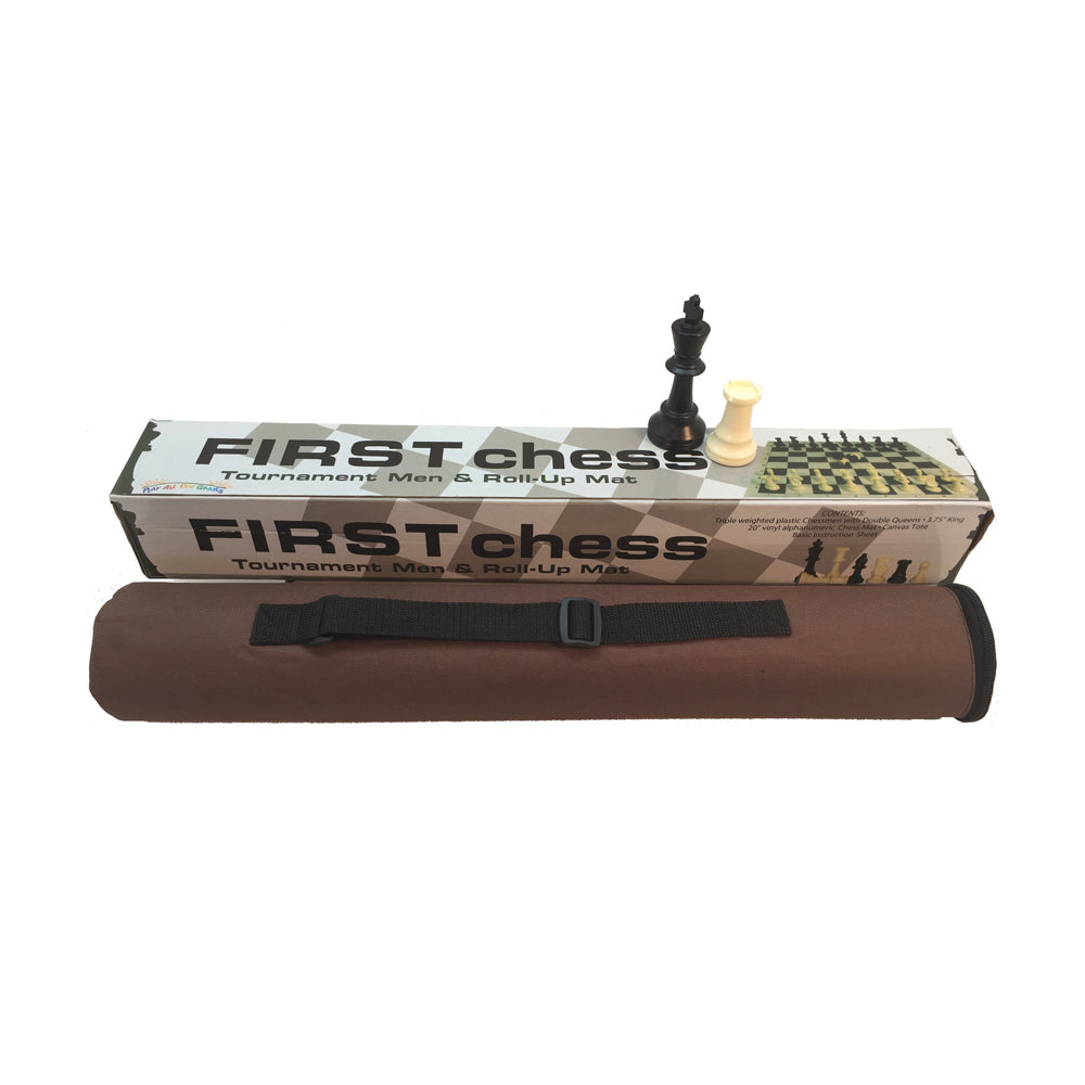 First Chess Tournament Edition Complete Chess Set