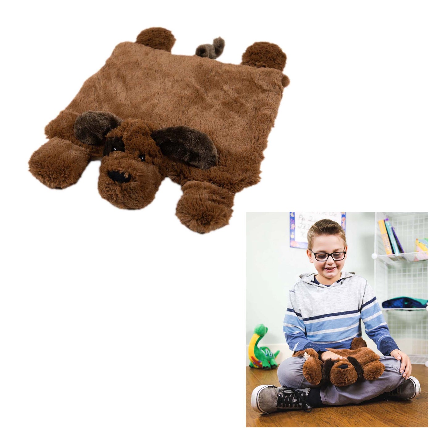 Bouncyband Sensory Plush Puppy Lap Pad ‚Äì Calming Weighted Comfort