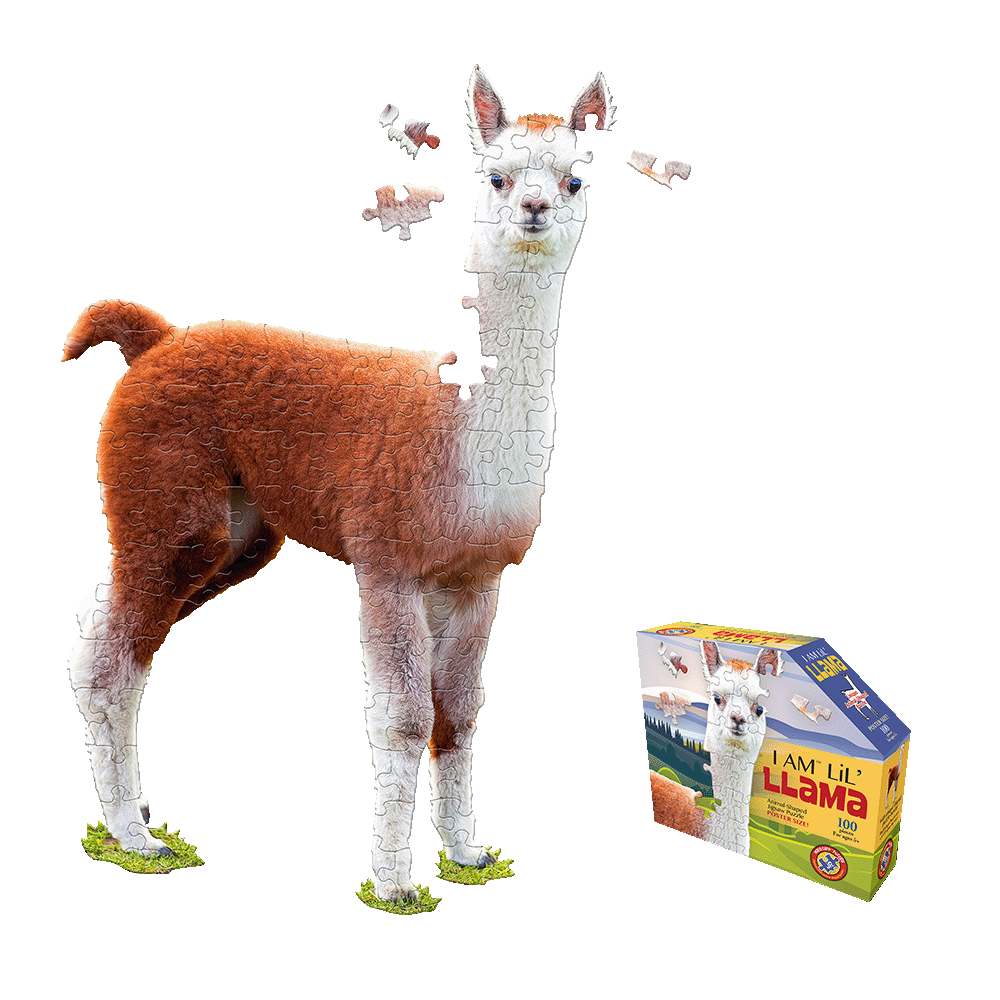 Madd Capp I AM LiL' LLAMA Jigsaw Puzzle - 100 pc