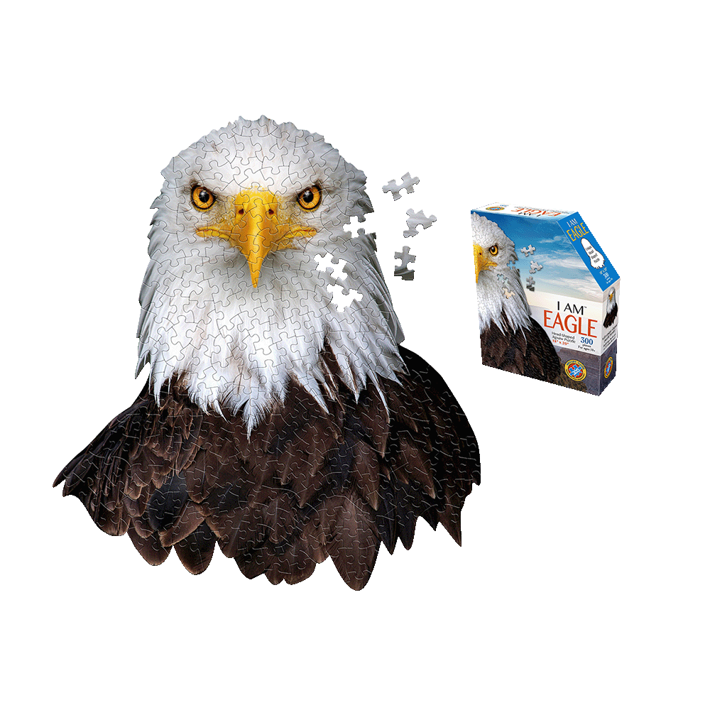 Madd Capp I AM EAGLE Unique-Shaped 300-Piece Jigsaw Puzzle