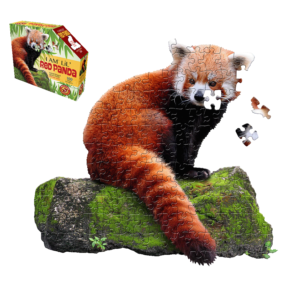 Madd Capp I AM LiL' RED PANDA Jigsaw Puzzle - 100 pc