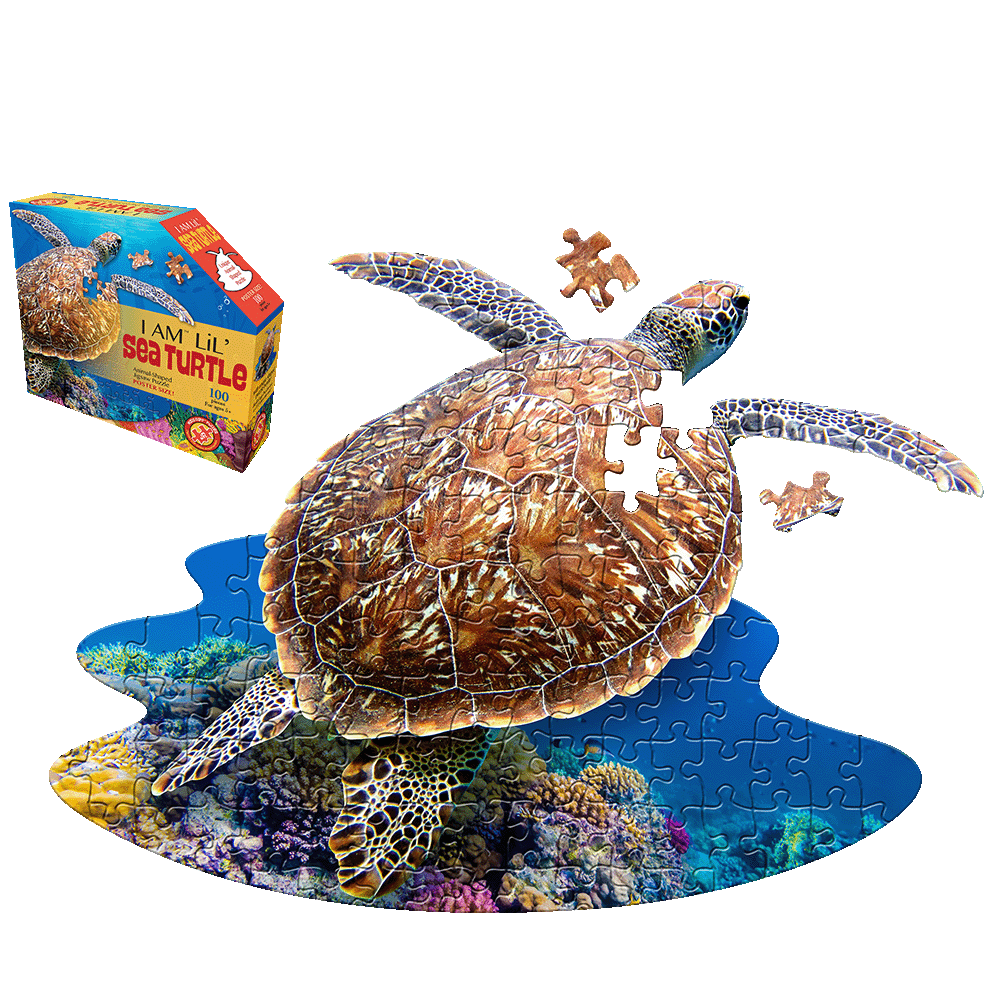 Madd Capp I AM LiL' SEA TURTLE Jigsaw Puzzle - 100 pc