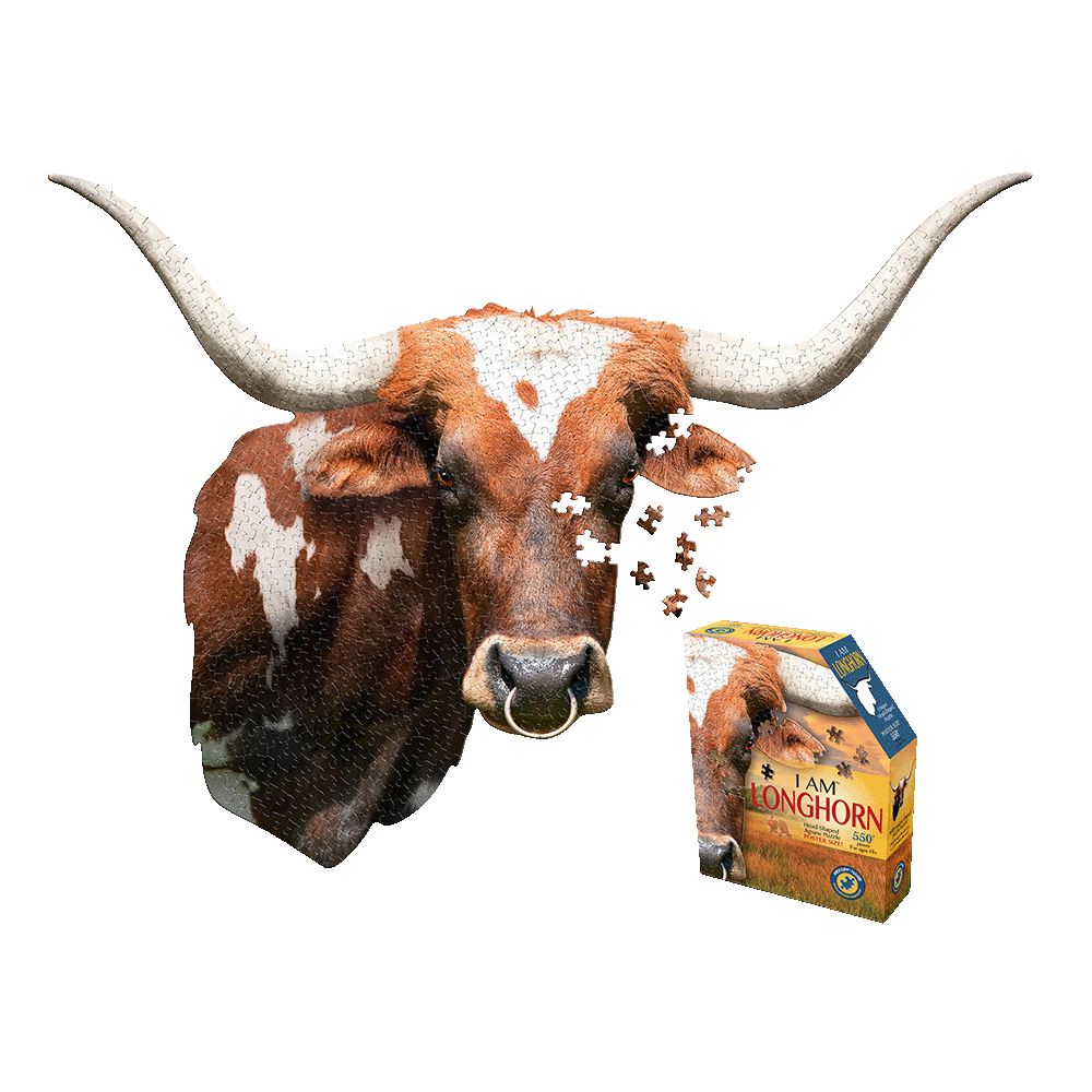 Madd Capp I AM LONGHORN Jigsaw Puzzle - 550 pc