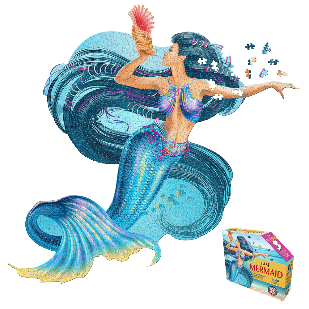 Madd Capp Mermaid-Themed Jigsaw Puzzle - 1000 pc