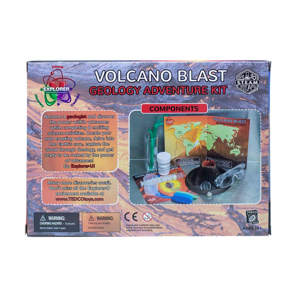 Tedco Toys Explorer-U Volcano Blast Geology Science Kit