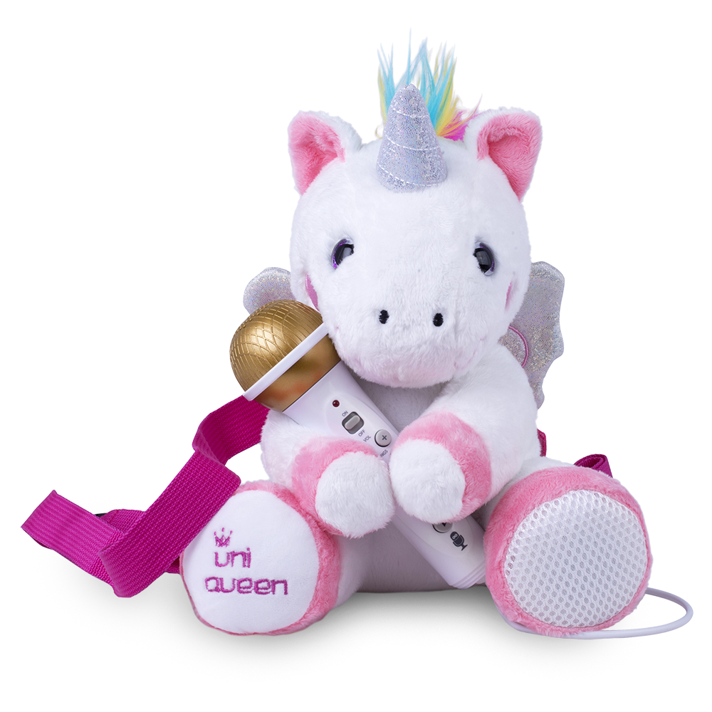 Singing Machine Kids Sing-Along Crew Plush, Uniqueen