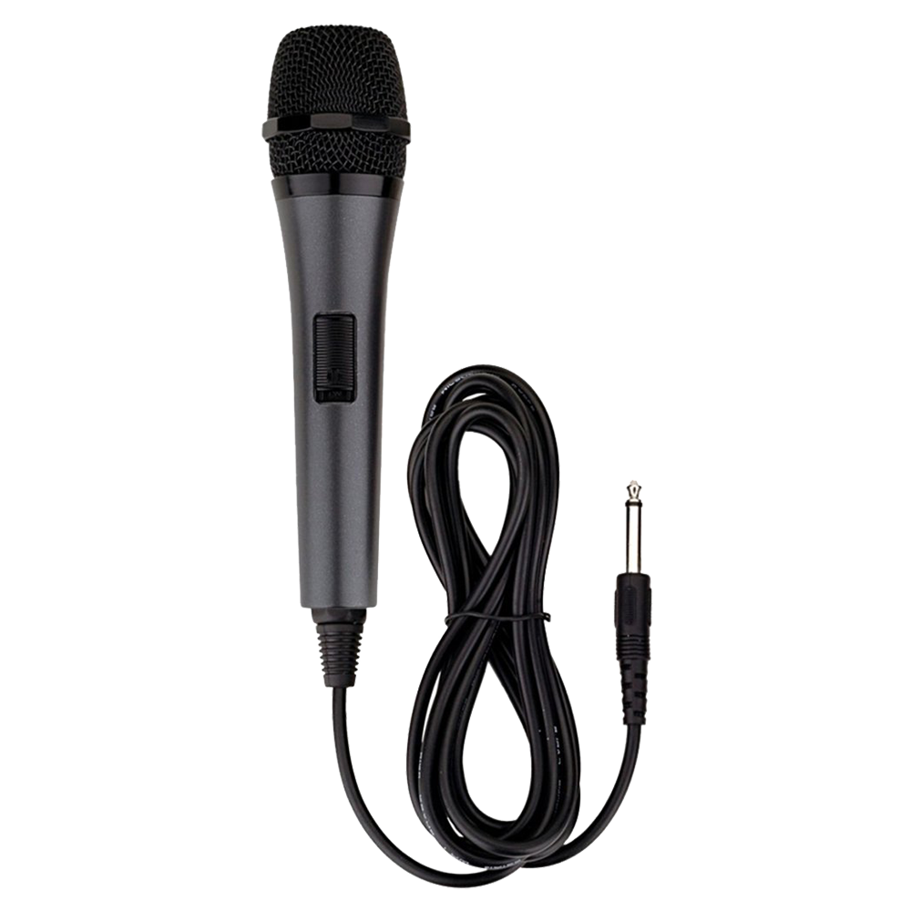 Singing Machine Wired Uni-directional Dynamic Microphone