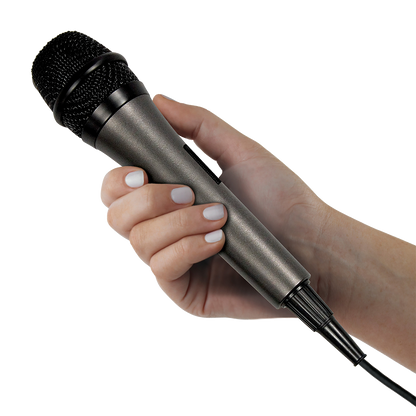 Singing Machine Wired Uni-directional Dynamic Microphone