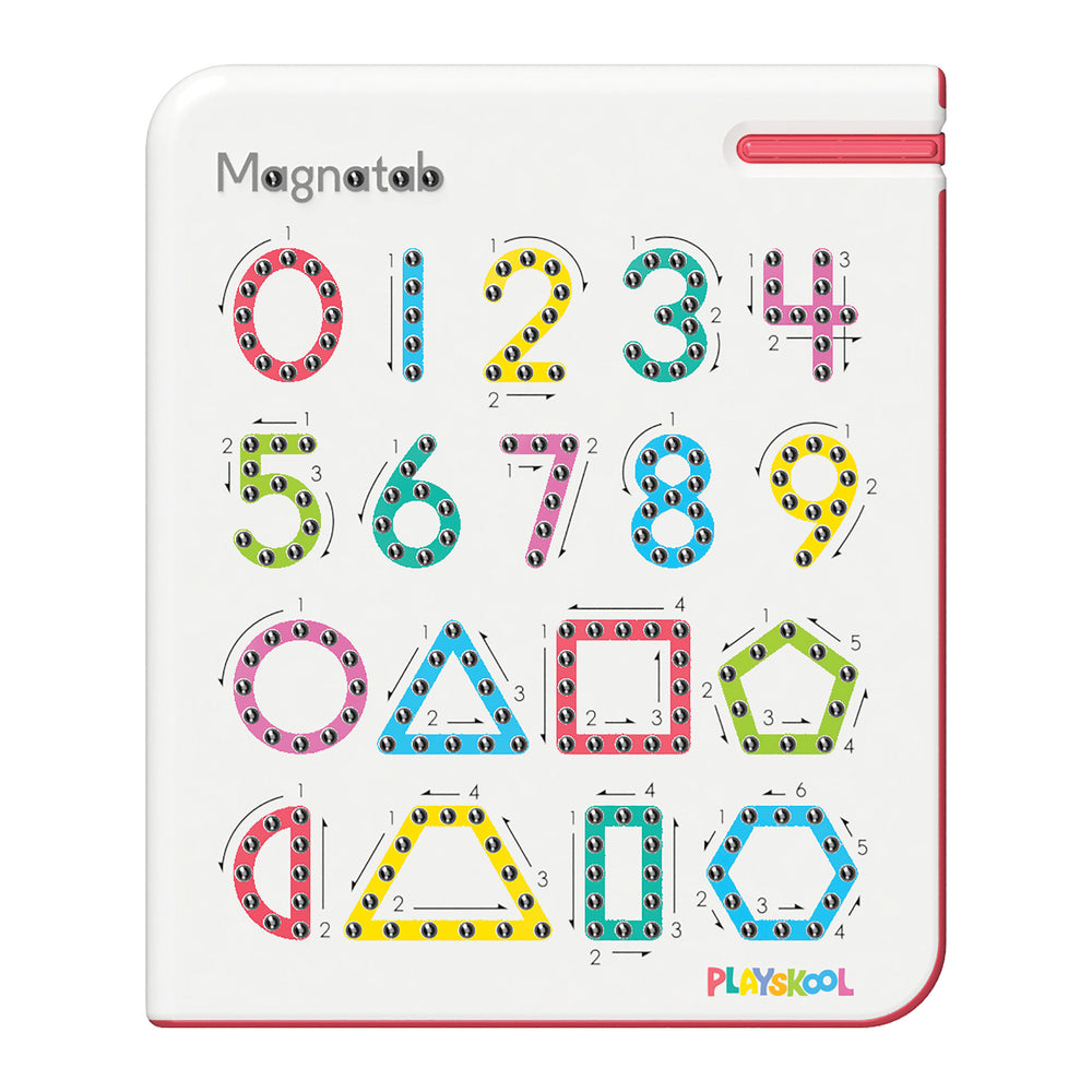 Playskool 0-9 Numbers & Shapes Magnatab - Educational Drawing Toy