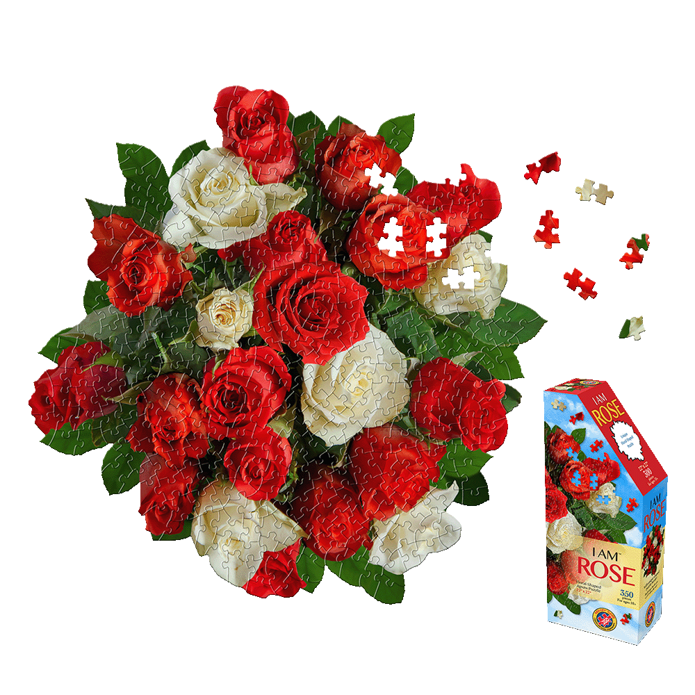 Madd Capp Floral Rose Jigsaw Puzzle - 350 pc