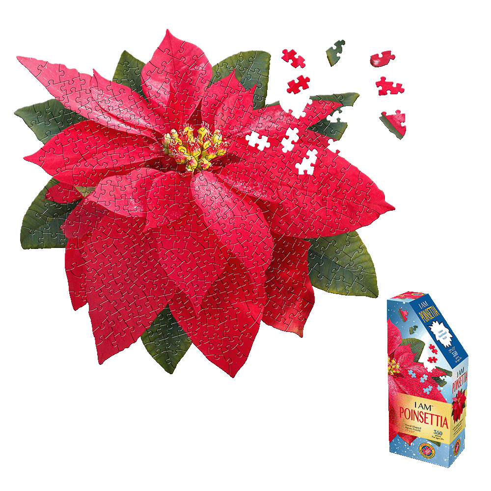 Madd Capp I AM Poinsettia - 350 Piece Jigsaw Puzzle