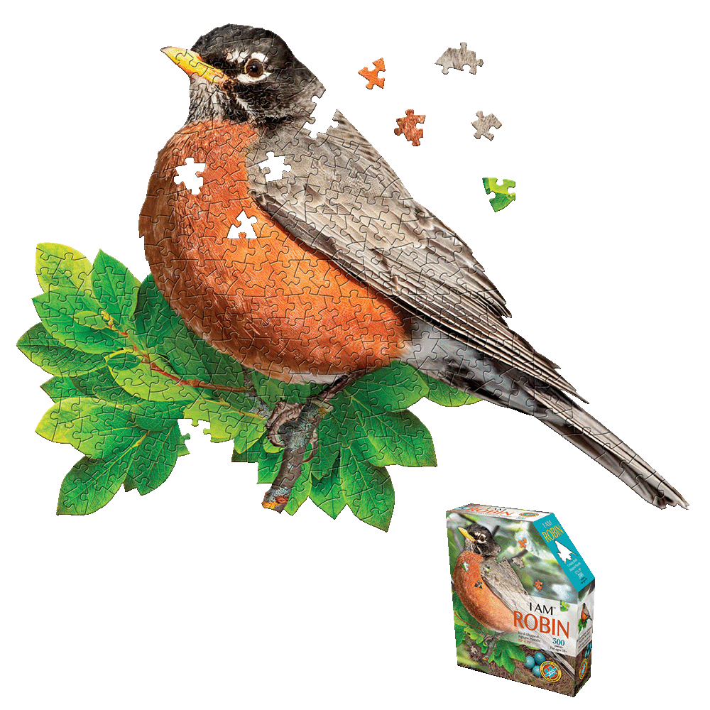 Madd Capp I AM ROBIN Unique-Shaped 300-Piece Jigsaw Puzzle