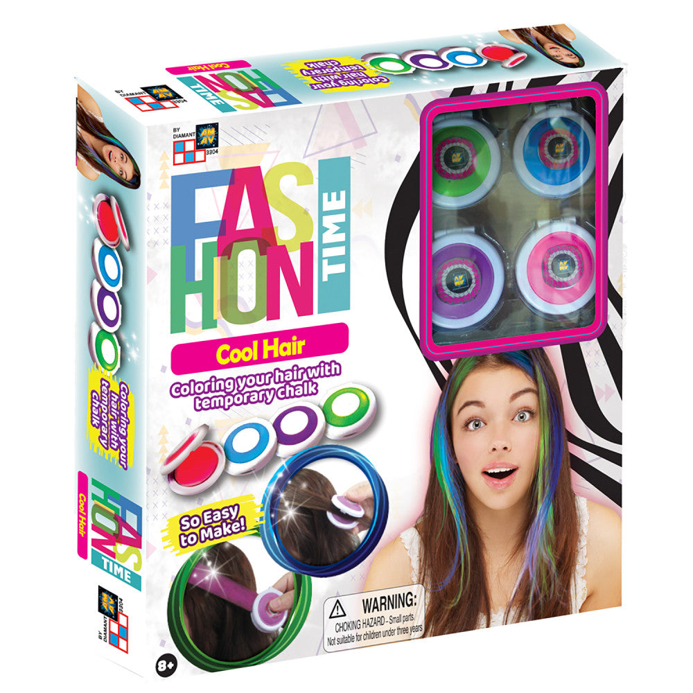 AMAV Fashion Time Cool Hair Temporary Chalk Hair Coloring Kit