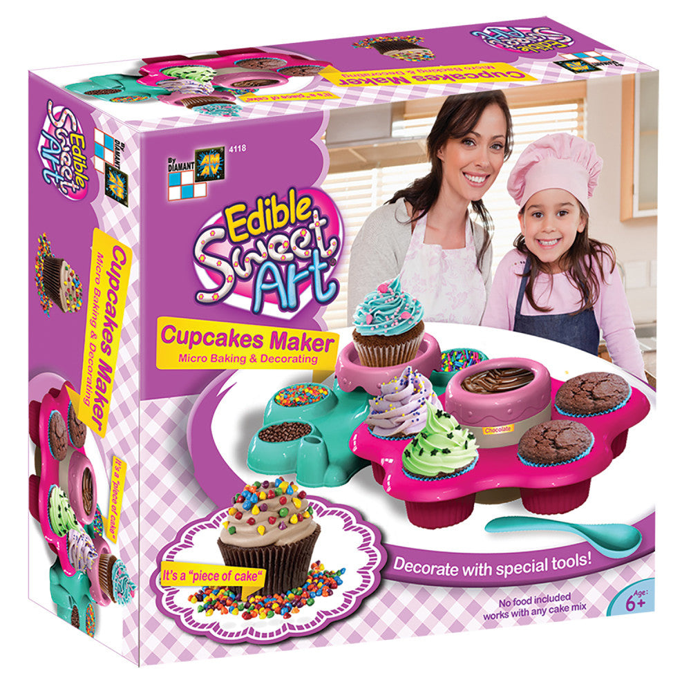 AMAV Sweet Treats Easy Bake Cupcake Maker Kit