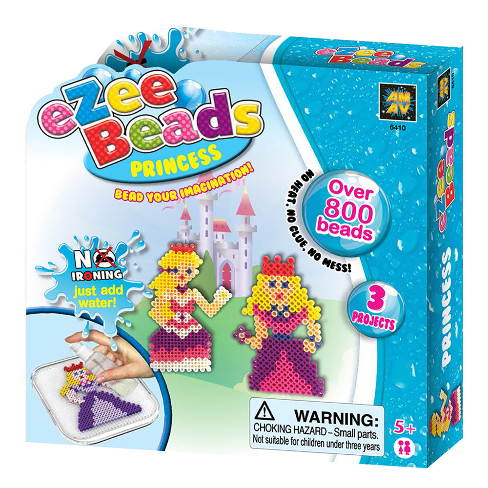 AMAV Princess EZ Beads Set - 800 Colorful Water-Fuse Beads