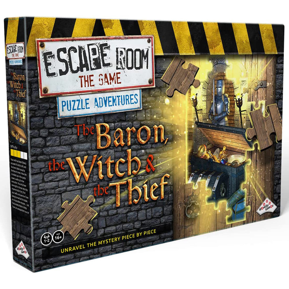 Escape Room The Game Puzzle Adventures 2: The Baron, The Witch and The Thief Board Game