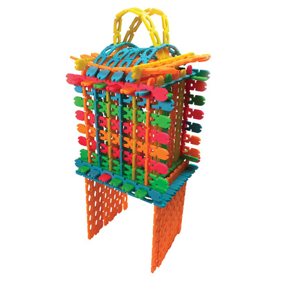 Roylco Structure Sticks 400-Piece Building Set - Multicolor