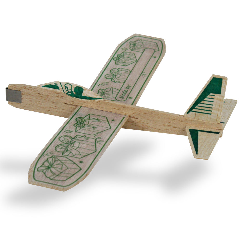 Guillow's Balsa Wood Glider Planes, Happy Birthday 12-Inch - 6 Pack, Ages 8+