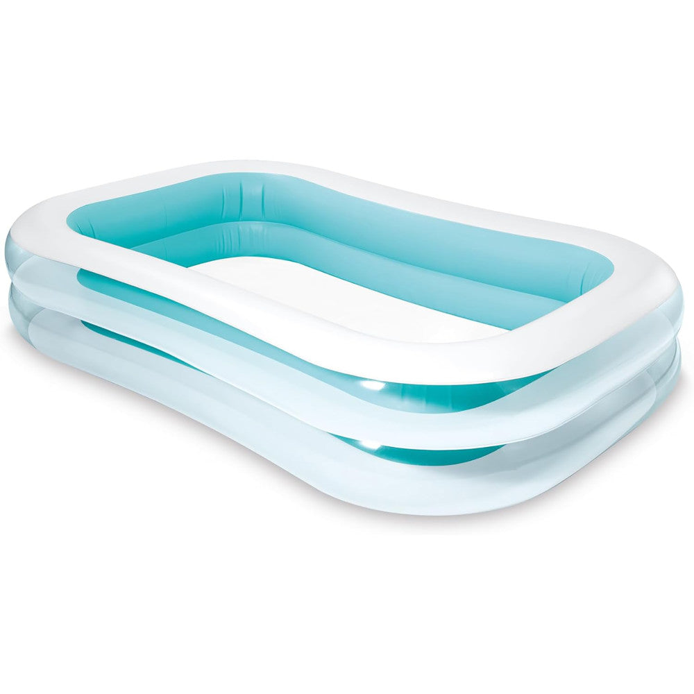 Intex Large Inflatable Swim Center Family Pool - Blue & White