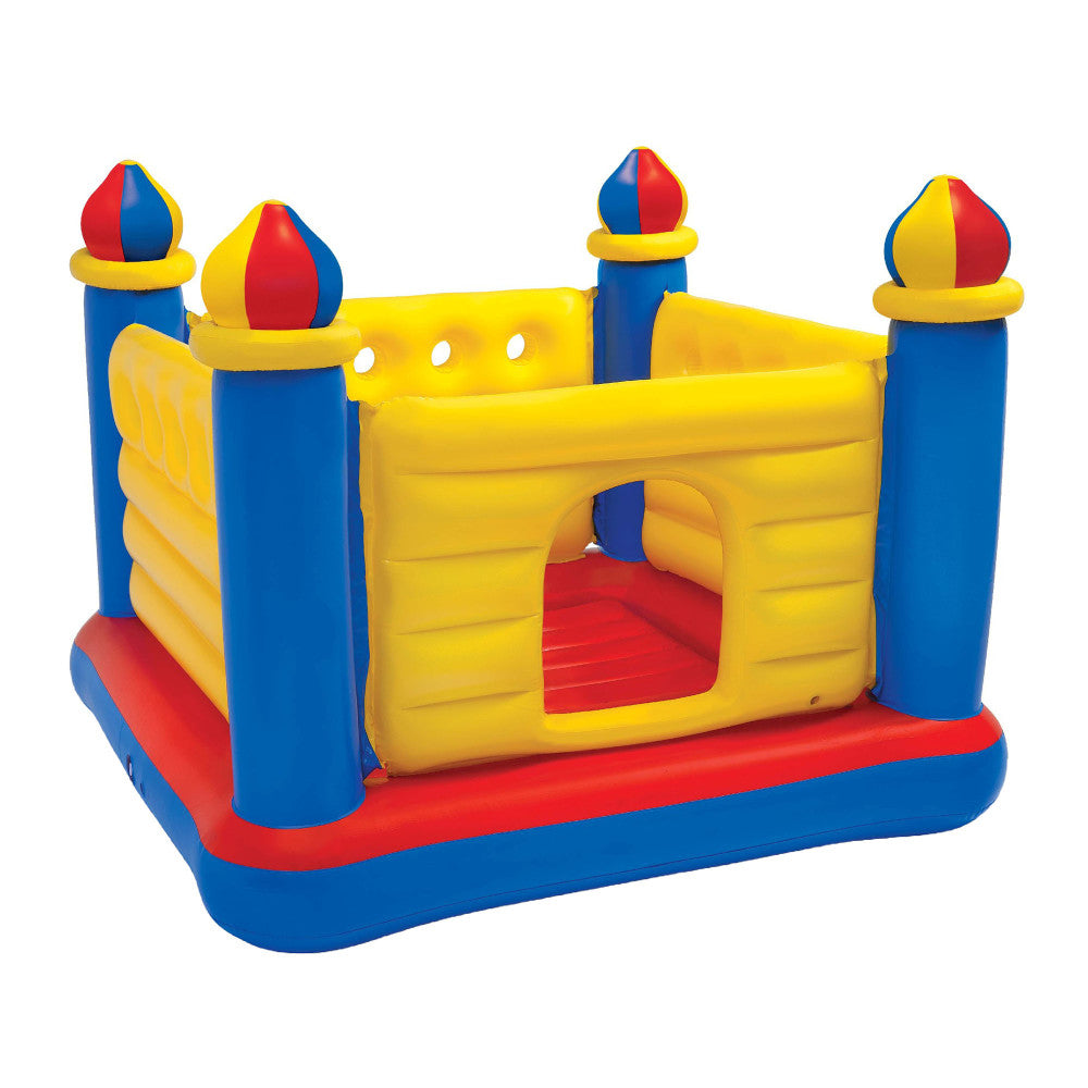 Intex Castle Jump-O-Lene Inflatable Bouncer with Crawl-Thru Door