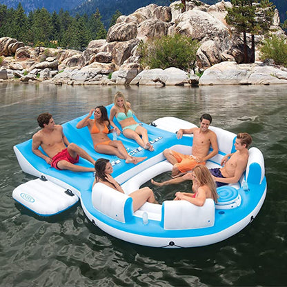 Intex Splash 'n Chill Island Large Inflatable Lake Float