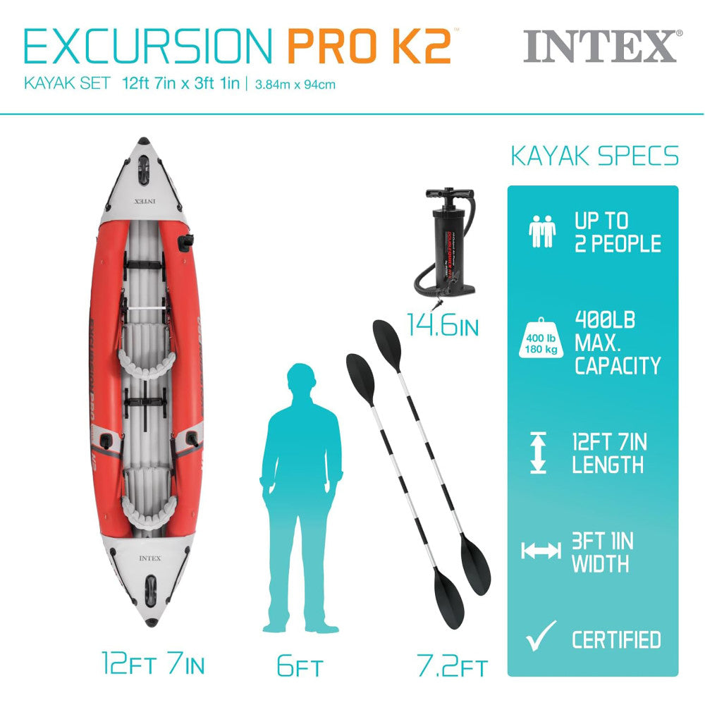 Intex online excursion pro k2 kayak- lh