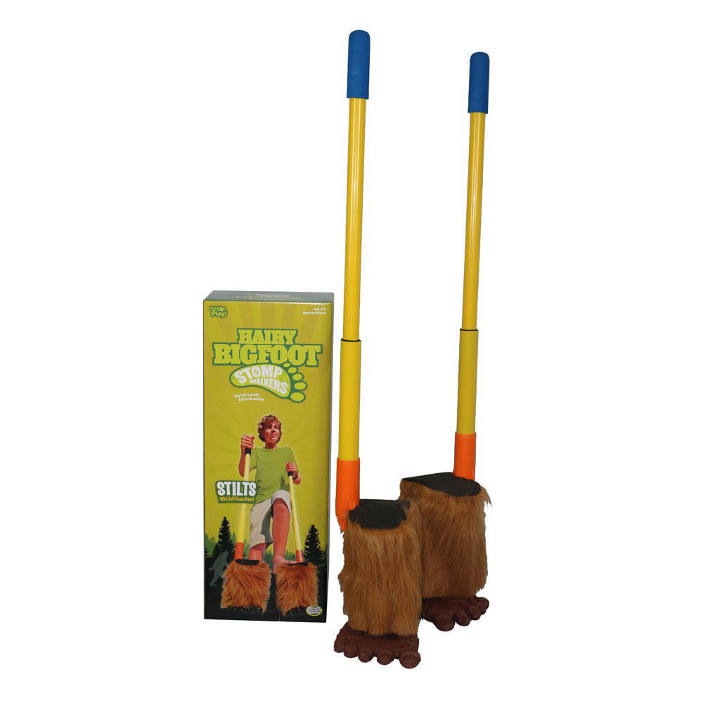 Monkey Business Hairy Bigfoot Stomp Walkers - Outdoor Stilts