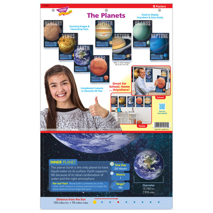 The Planets Learning Set - Educational Space Posters