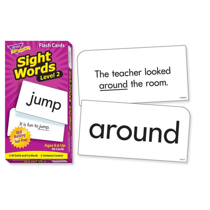 Sight Words Level 2 - Skill Drill Flash Cards for Early Reading