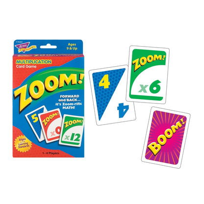 Zoom! Math Mastery Card Game for Kids