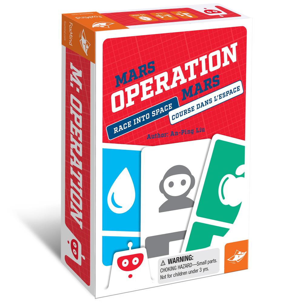 FoxMind Mars Operation: Strategic Card Game for Ages 8+