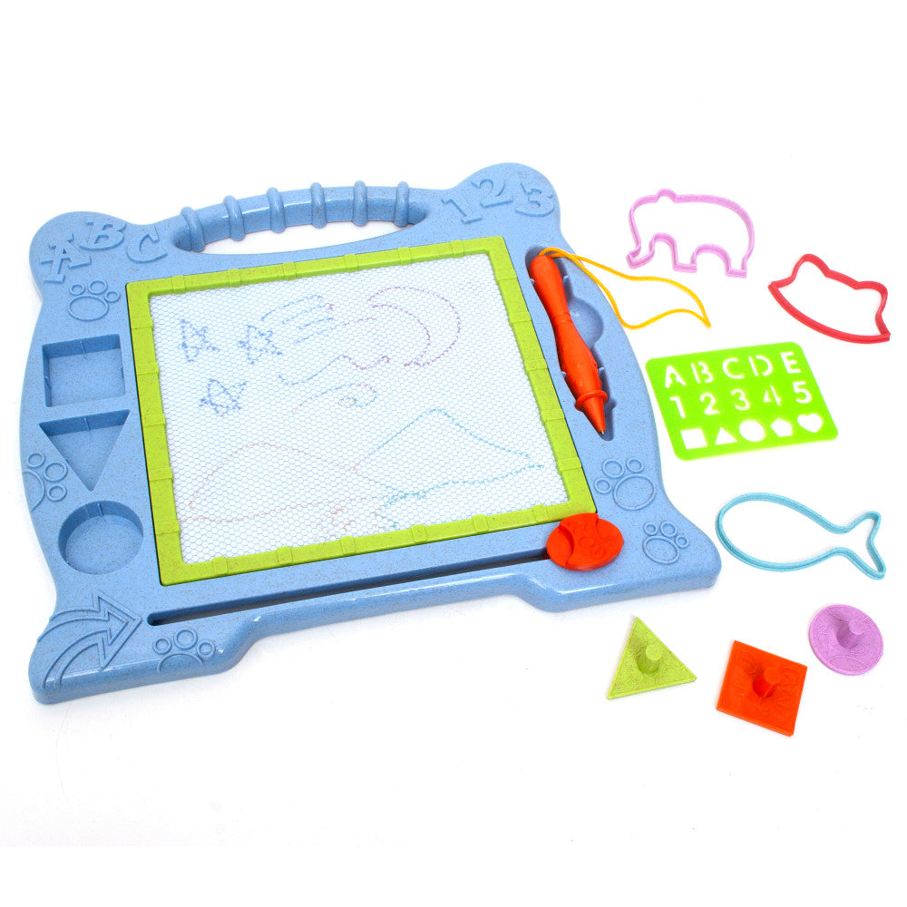 Roo Crew Magic Doodle Board - Creative Drawing Set for Kids, Travel-Friendly, 9 Pieces, Ages 3+