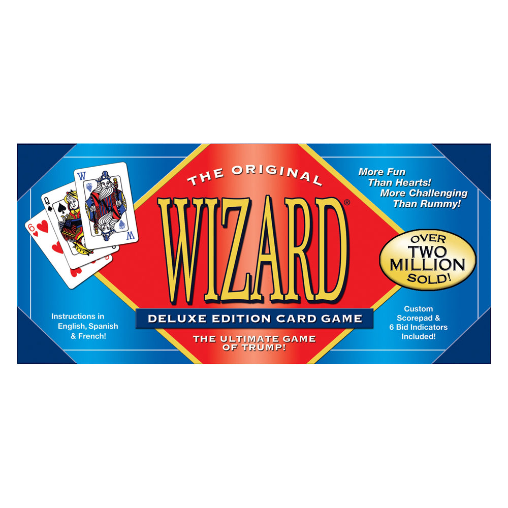 Wizard Card Game Deluxe Edition - Ultimate Trump Strategy Game