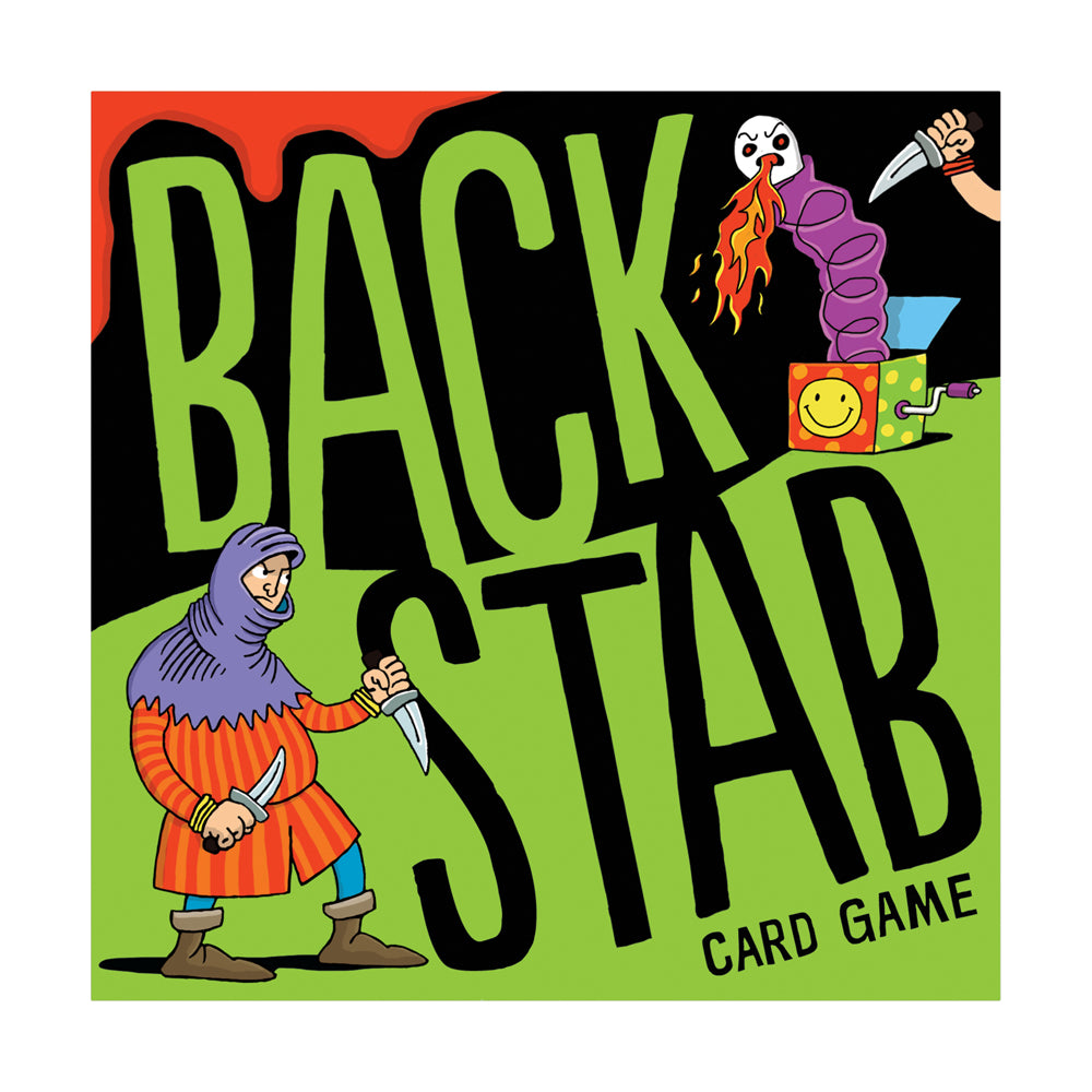 Backstab Card Game Deluxe Edition Strategy Playset