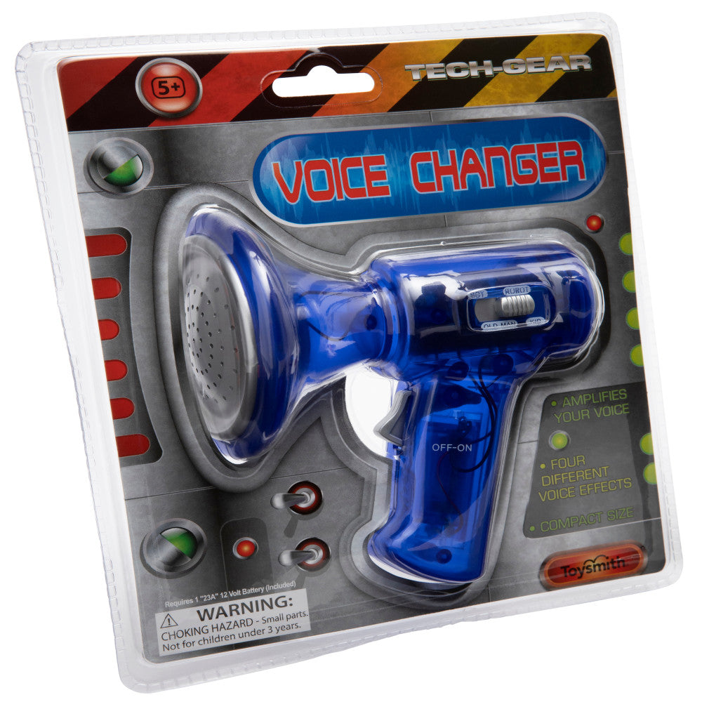 Toysmith Tech Gear Multi Voice Changer - 8 Effects - Various Colors