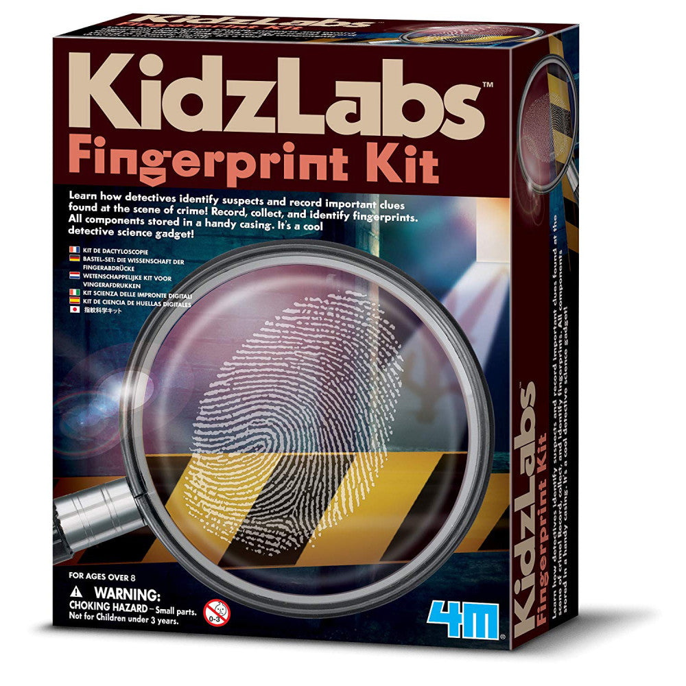 4M Detective Science Fingerprint Discovery Kit