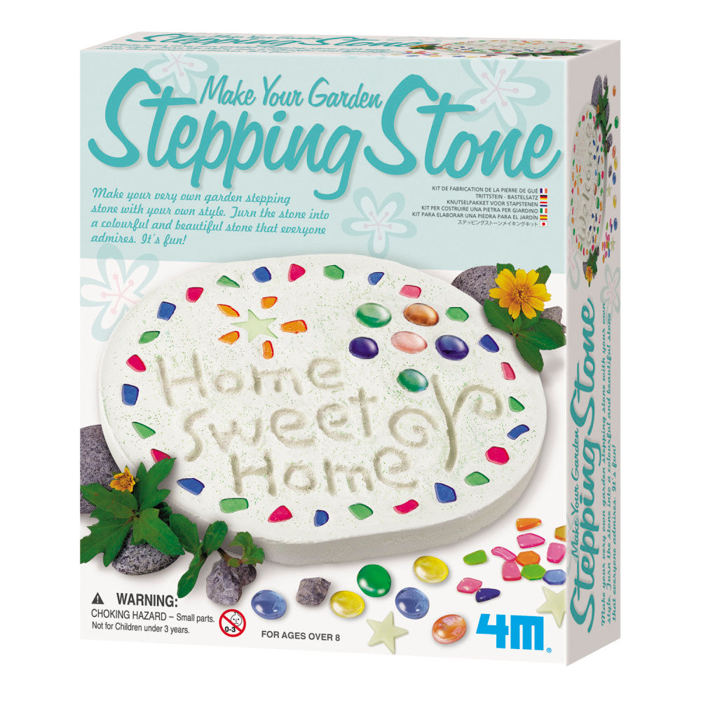 4M Creative Garden Stepping Stone Kit - DIY Arts and Crafts