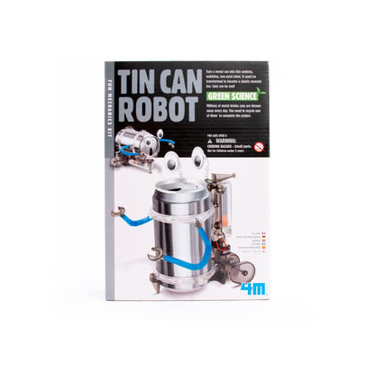 4M Tin Can Robot Science Kit - Eco-Friendly Robotics Exploration