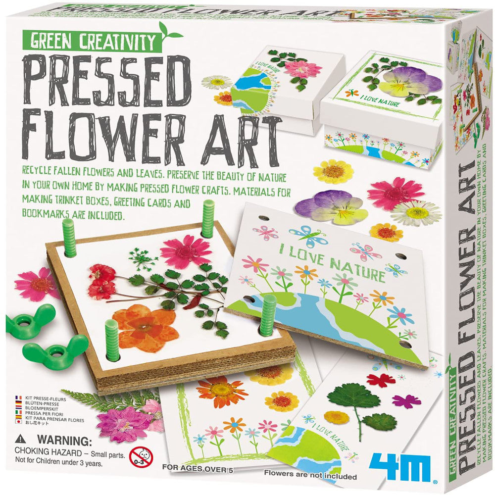 4M Creative Pressed Flower Art Kit - Multi