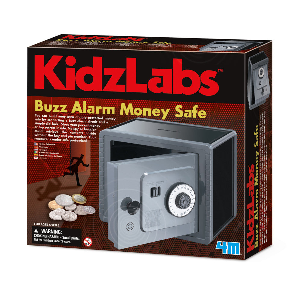 4M Spy Science Money Safe Construction Kit