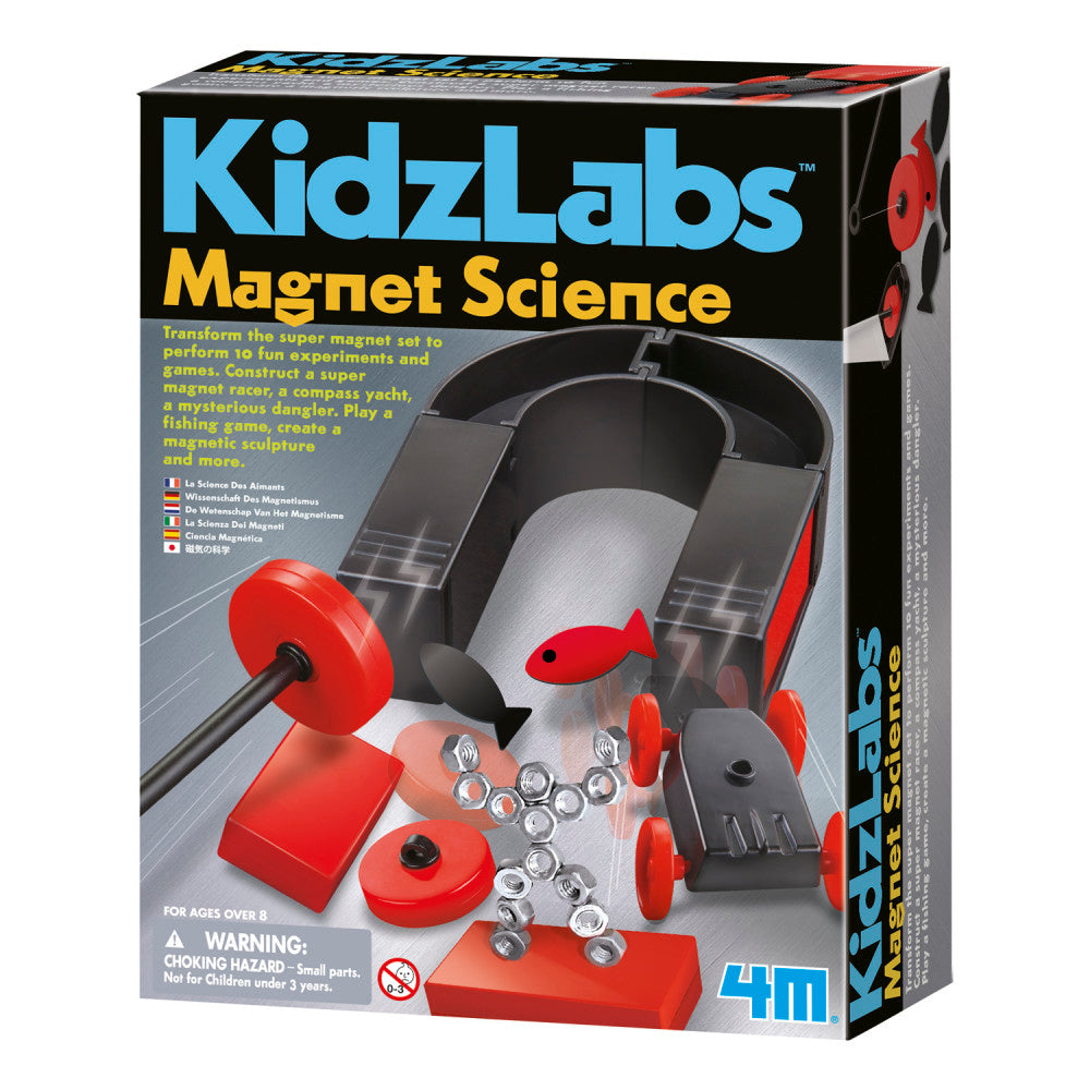 4M Magnet Science Kit - STEM Magnetic Experiments Set for Kids