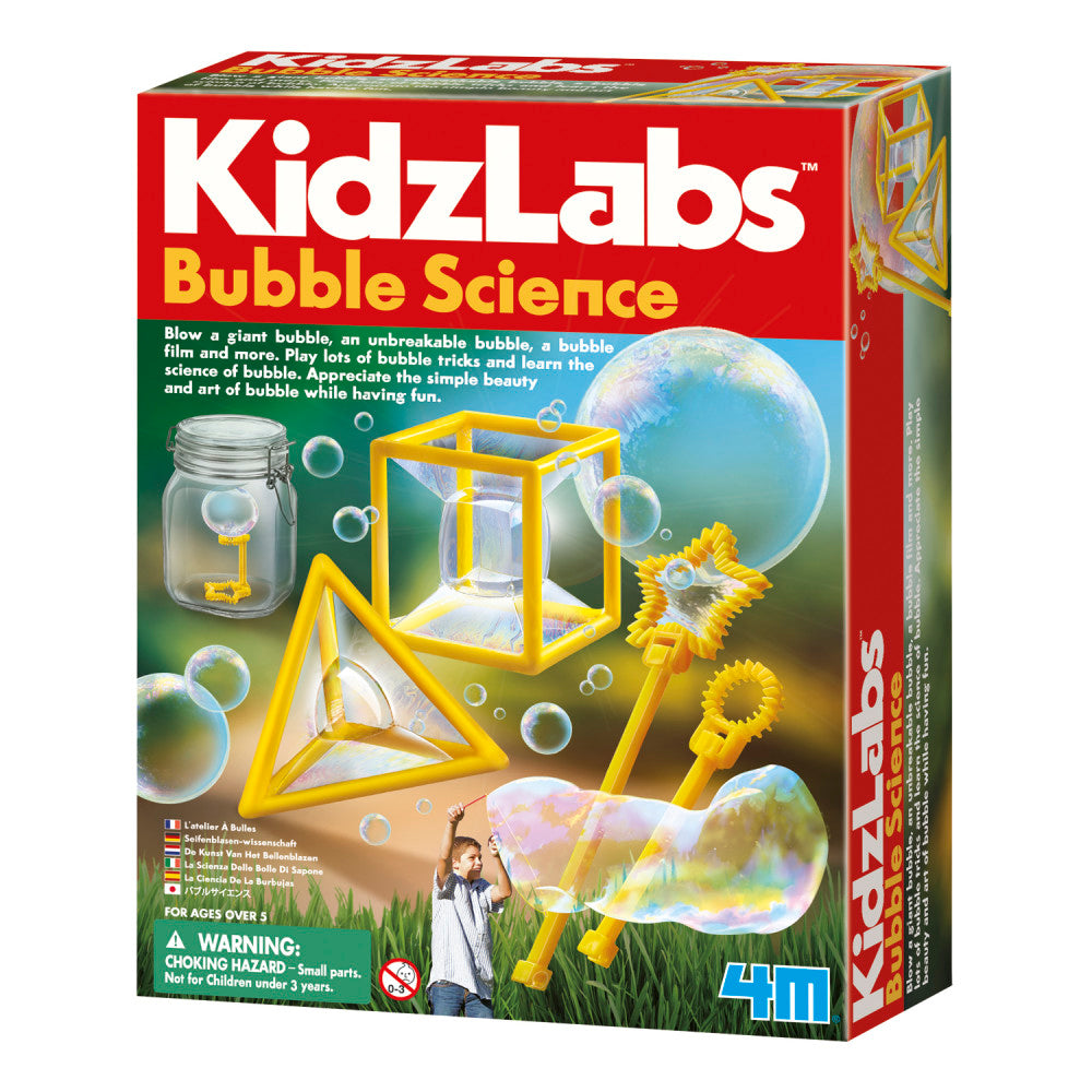 4M Bubble Science Kit - Educational STEM Toy for Kids & Teens