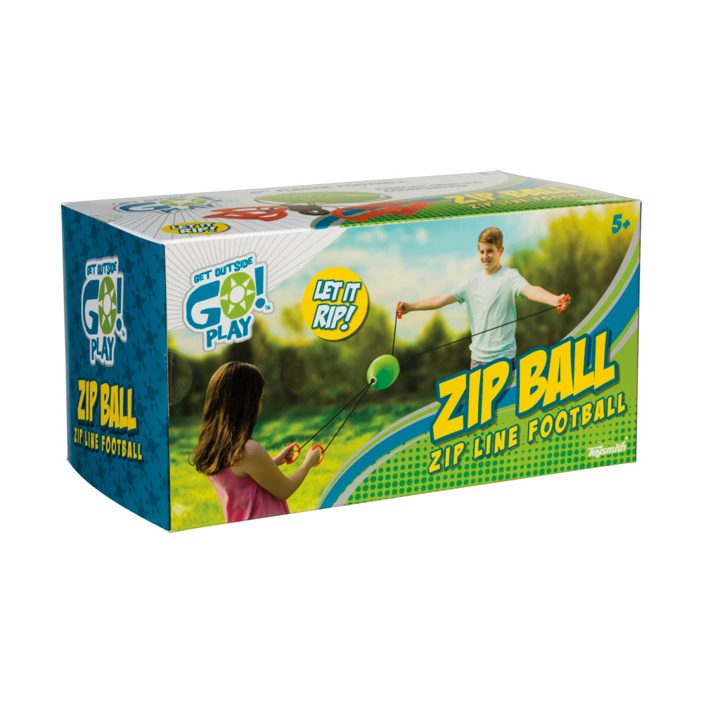 Toysmith Zip Ball Dynamic Two-Player Outdoor Game