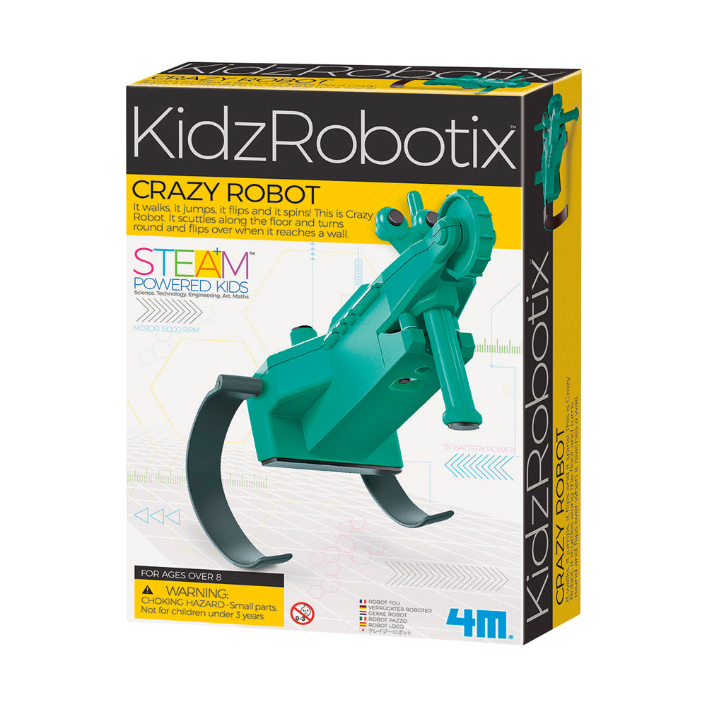 4M KidzRobotix Crazy Robot - Interactive STEM Toy